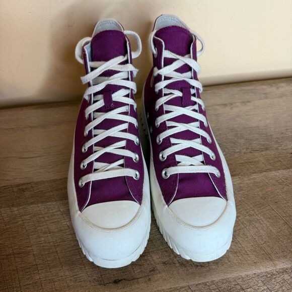 Converse Run Star Hike lugged 2.0 Sneakers A03701C mystic orchard Women’s 8.5 - Picture 7 of 8